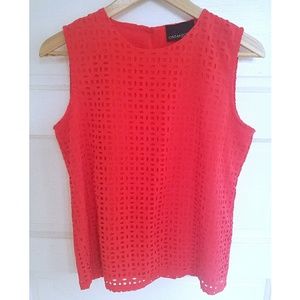 Cynthia Rowley Laser Cut Top